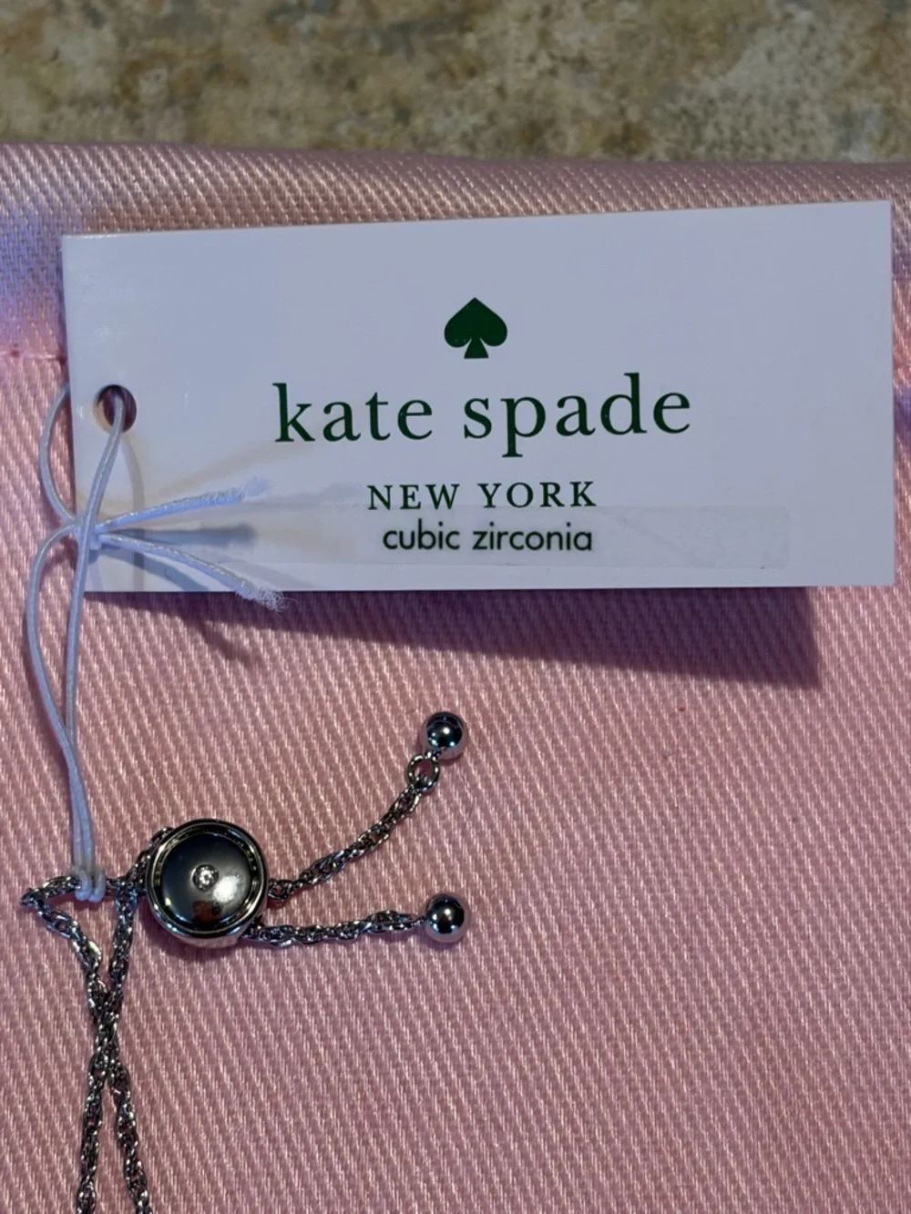 Kate Spade Silver Rhinestone Bracelet—NWT - Picture 4 of 4